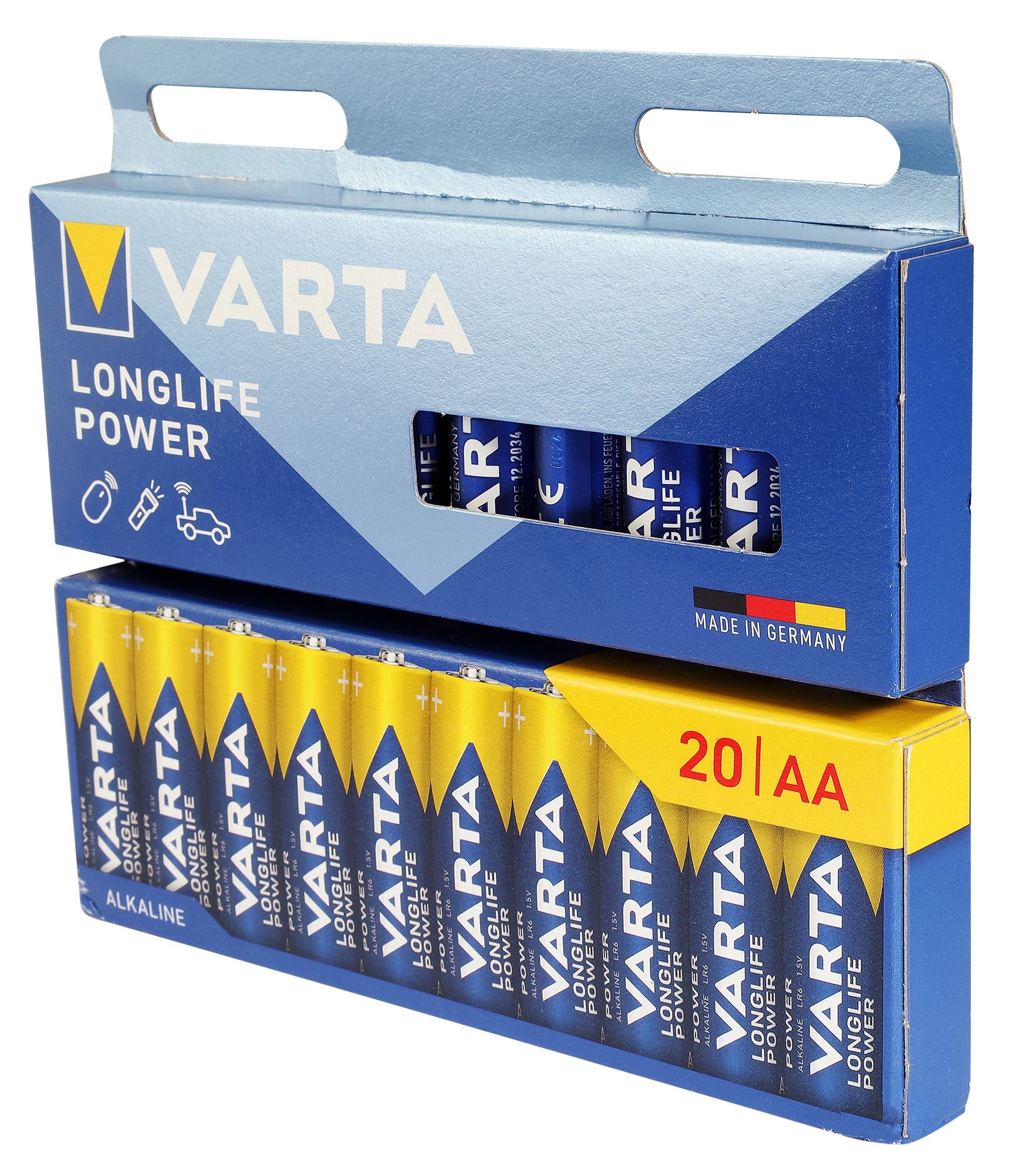 VARTA Longlife Power AA, 20er Pack