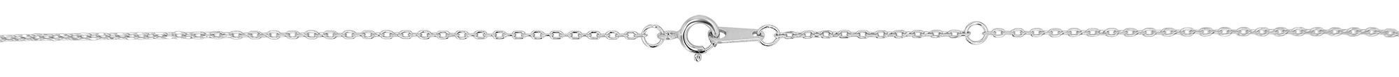 "Tuma", 925/- Echt Silber Kette, Anhänger Herz, Zirkonia, silberfarben, rhodiniert