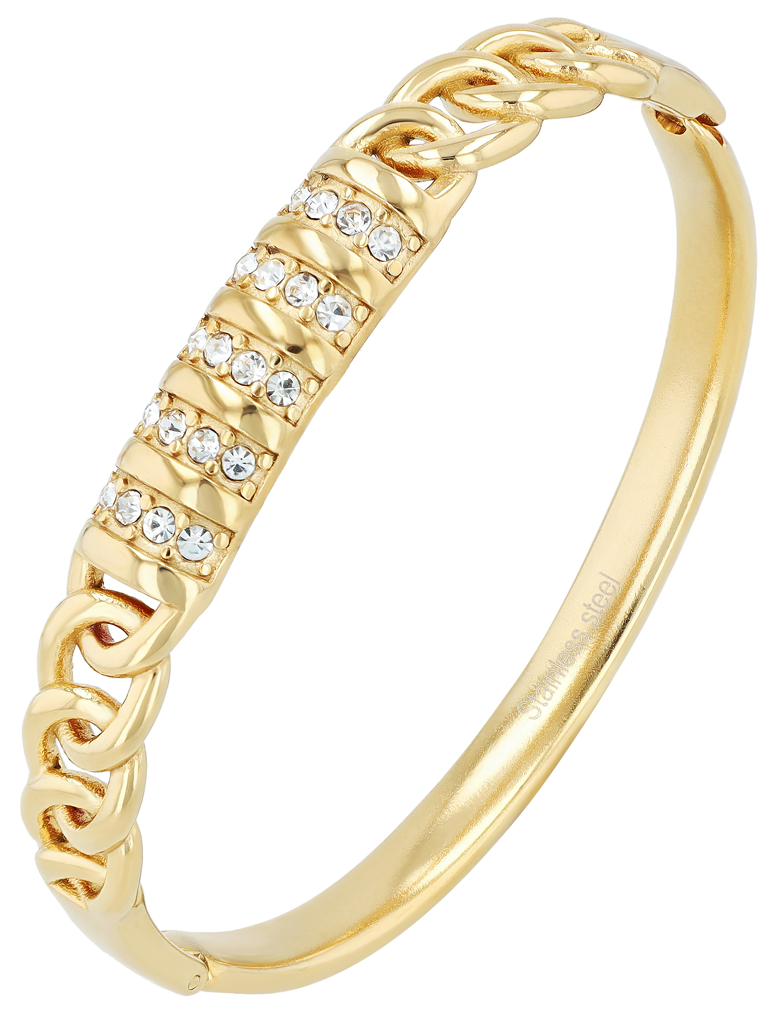 Edelstahl Spangenarmband
