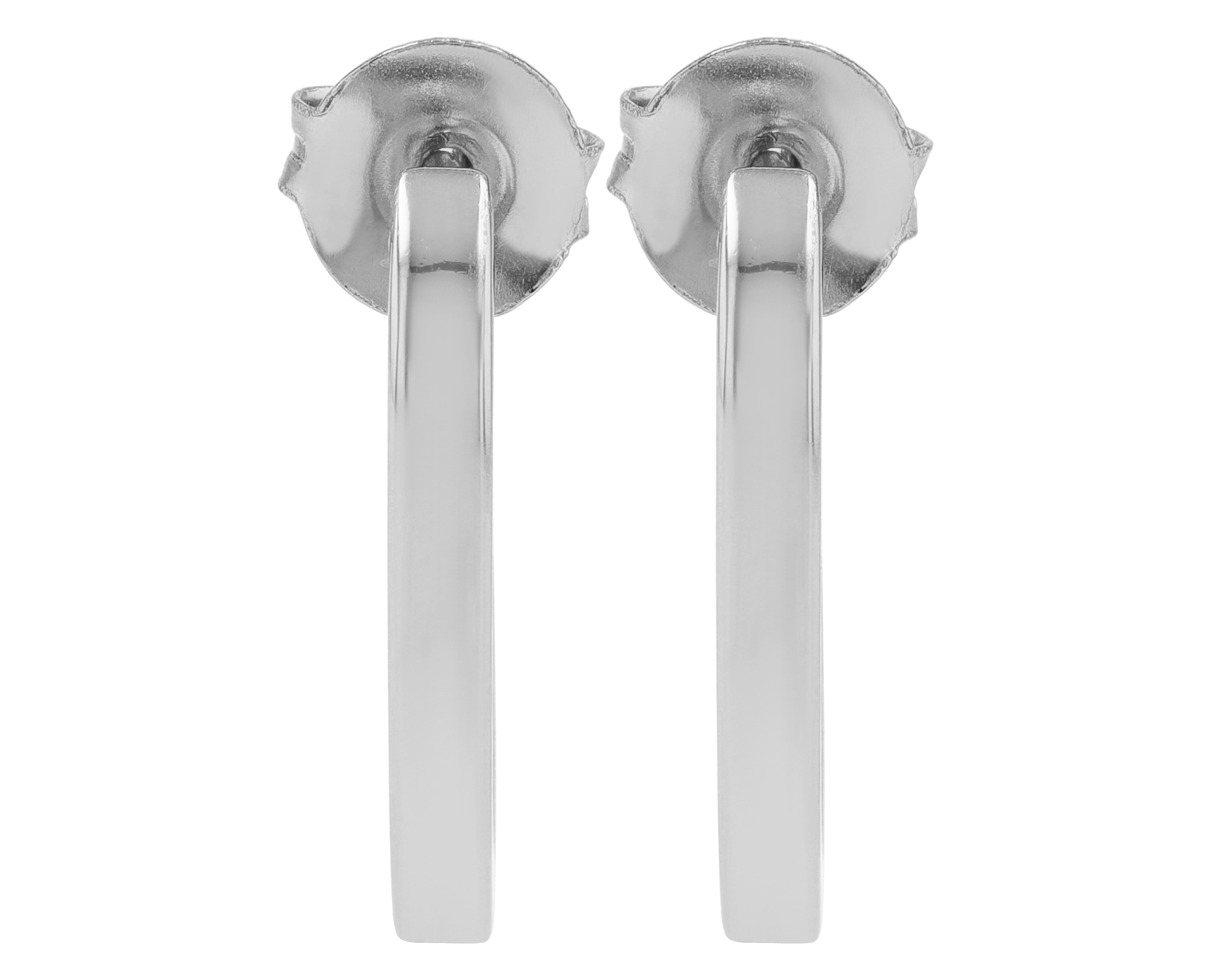 Sif Jakobs Jewellery 925/- Echt Silber Halbcreole "Capizzi Piccolo" Zirkonia, rhodiniert