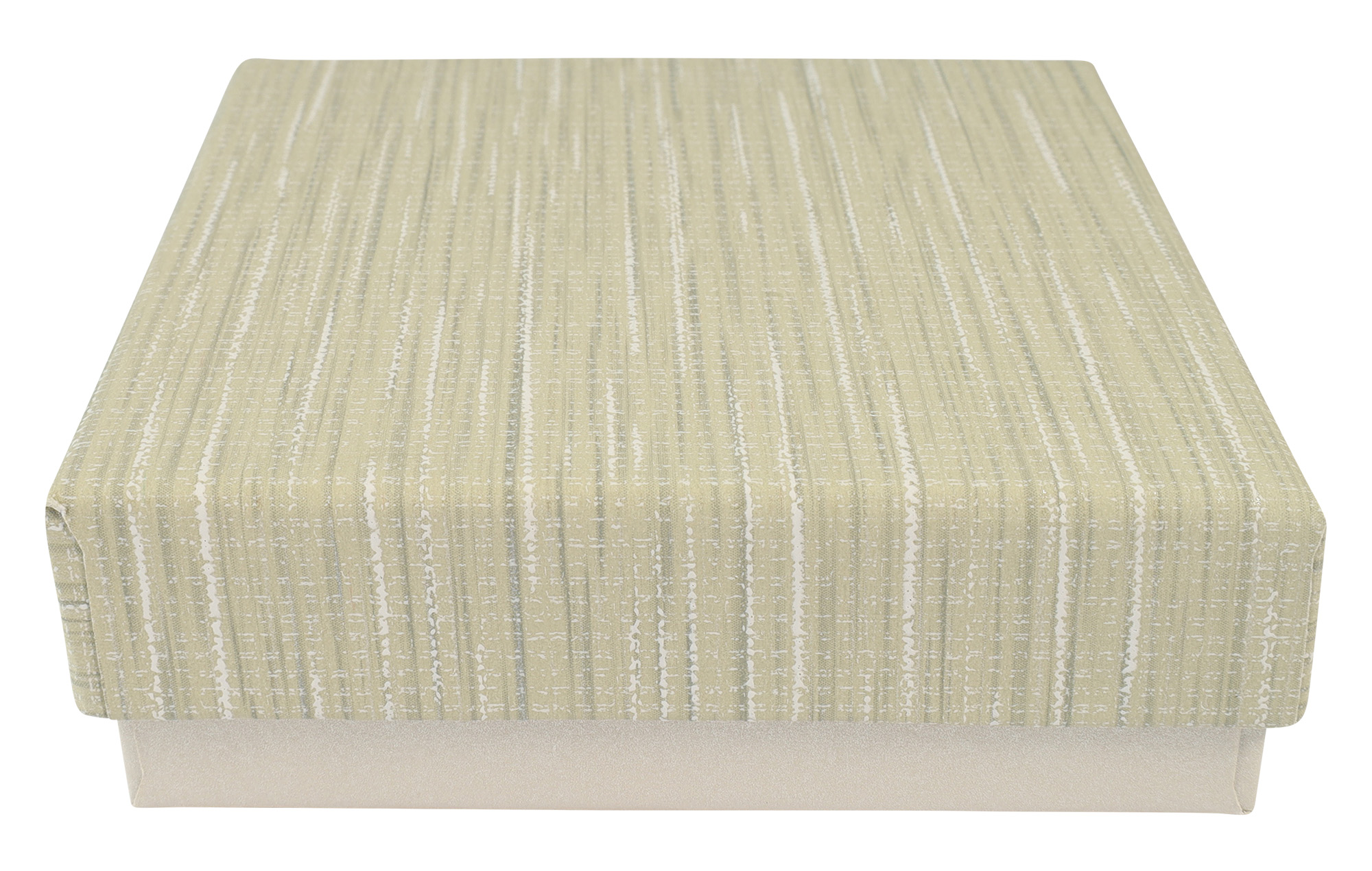 Papp Schmuckboxen, taupe, VE12, 9 x 9 cm