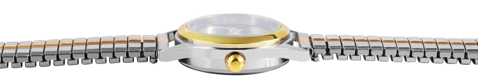 Excellanc Damenuhr mit Edelstahlzugband