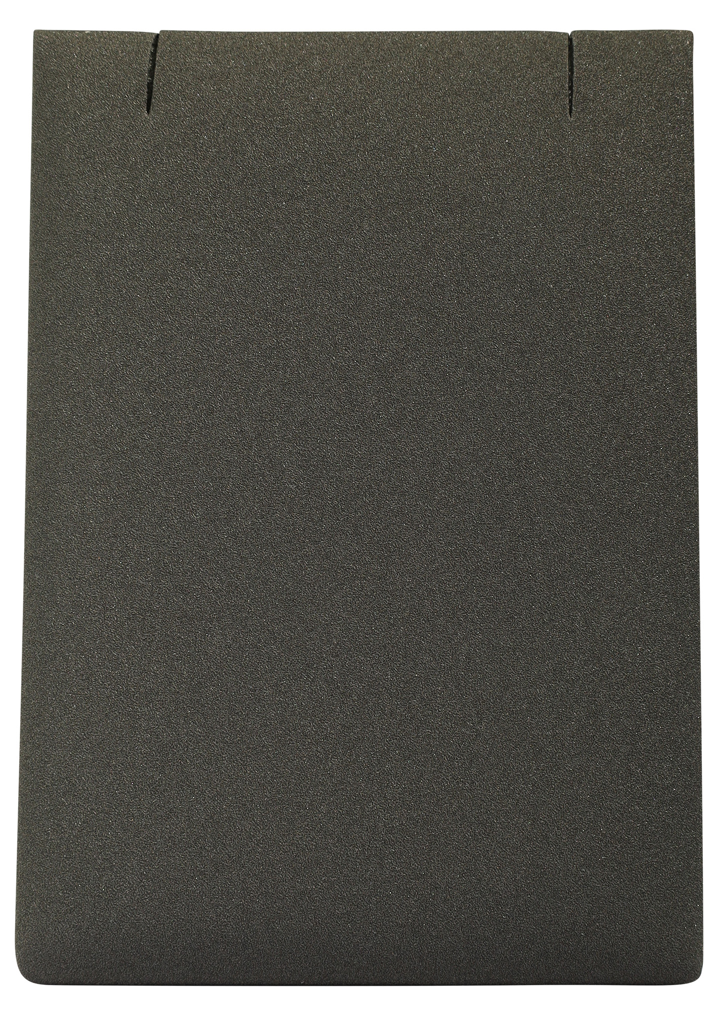 Aufsteller für Ketten (Dekoserie Soft), PU-bezogen, 8,5 cm, grau