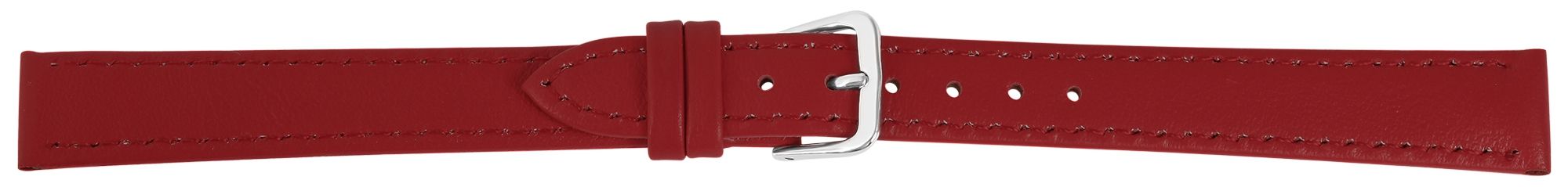 Echtleder-Uhrenarmbandset, XXL, VE 6, rot, 12 mm