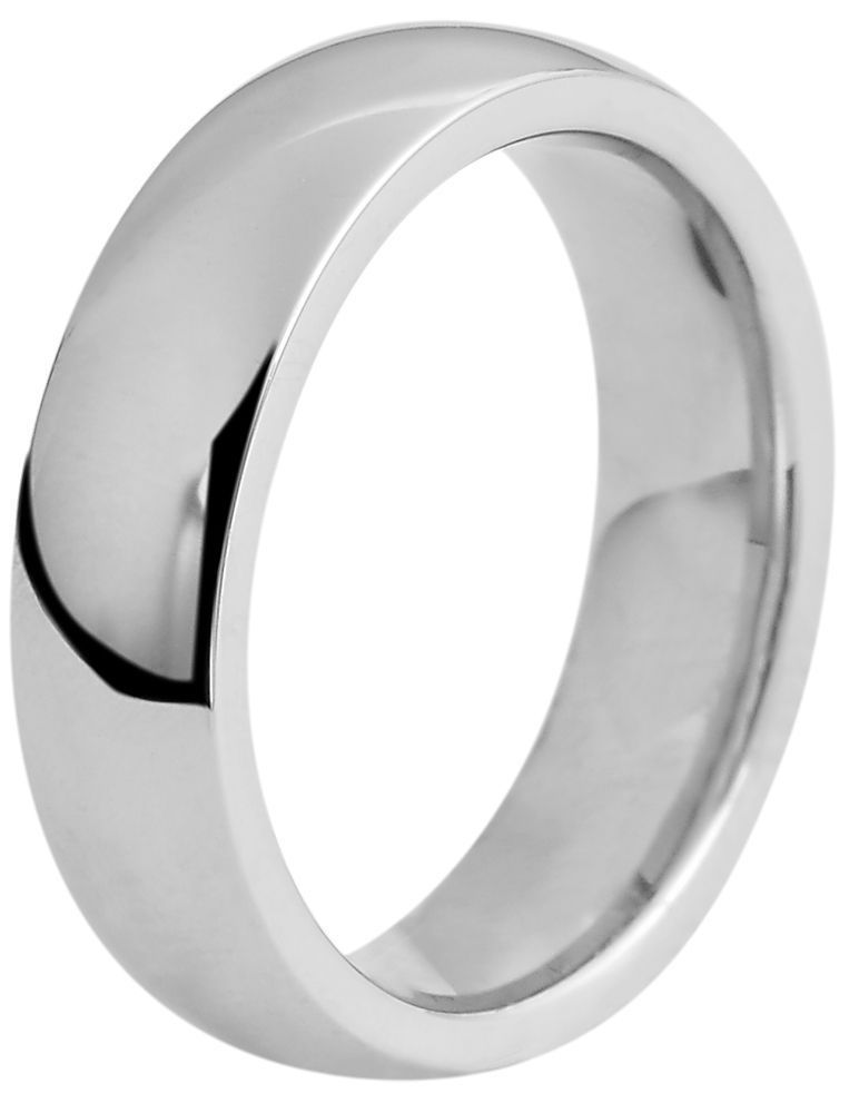 "Sensual Balance" Herren-Partnerring, Edelstahl, silberfarben, Gr. 54