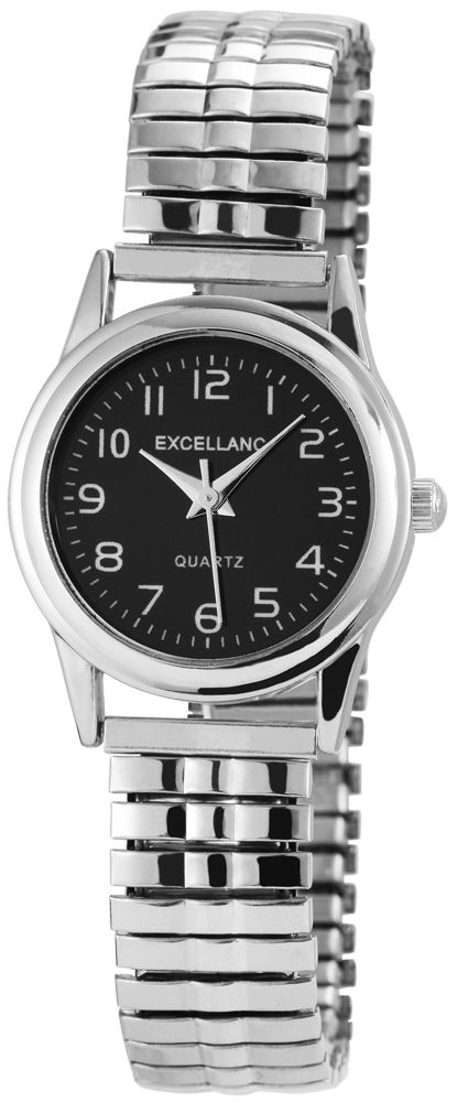 Excellanc Damenuhr mit Edelstahlzugband