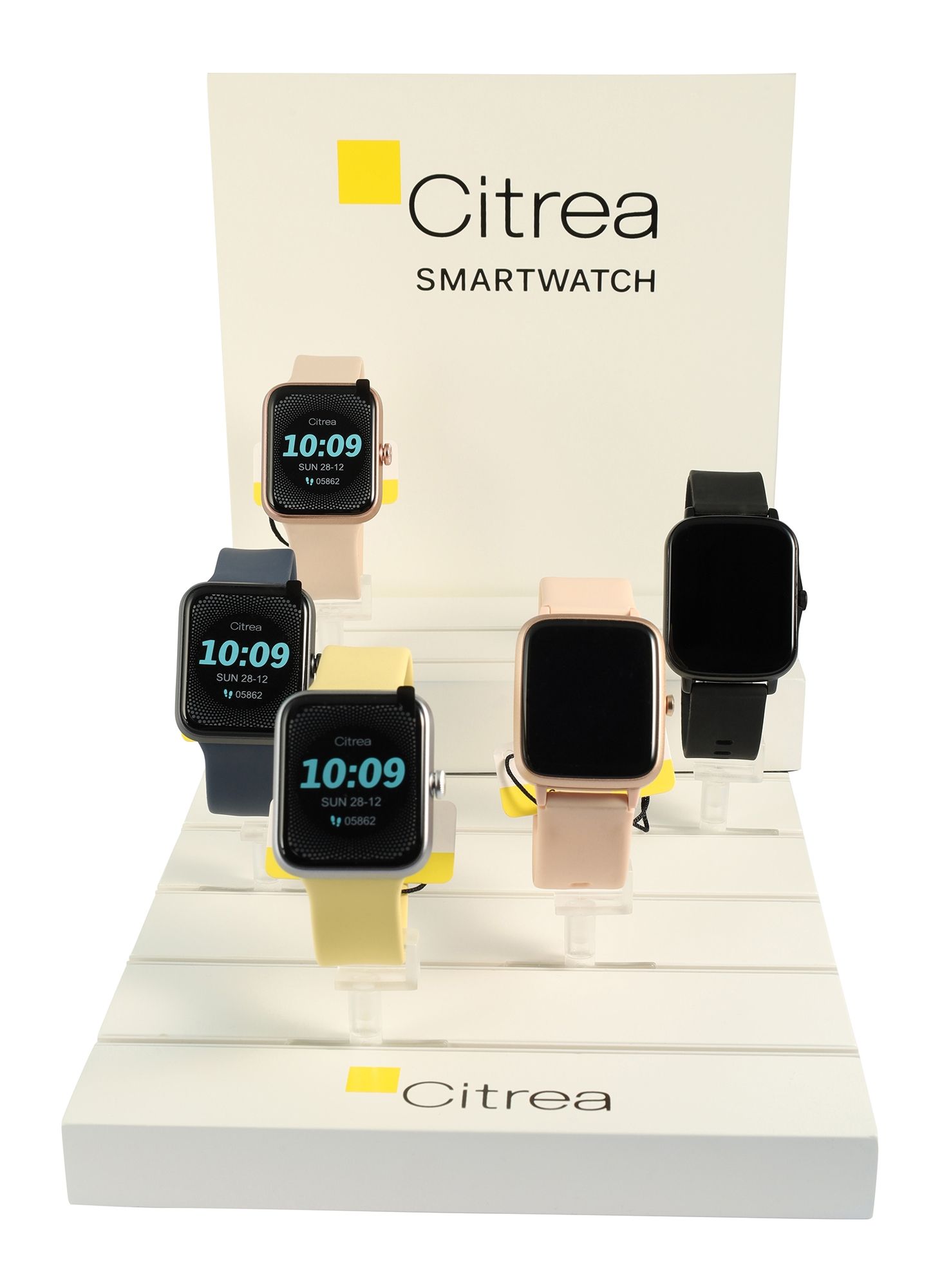 Citrea Display für 8 Uhren, Präsentation Smartwatch