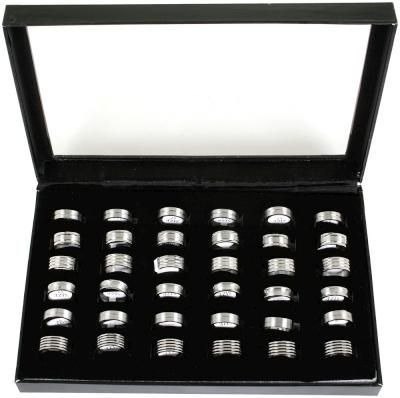 Unisex-Ring aus Edelstahl Gr. 70