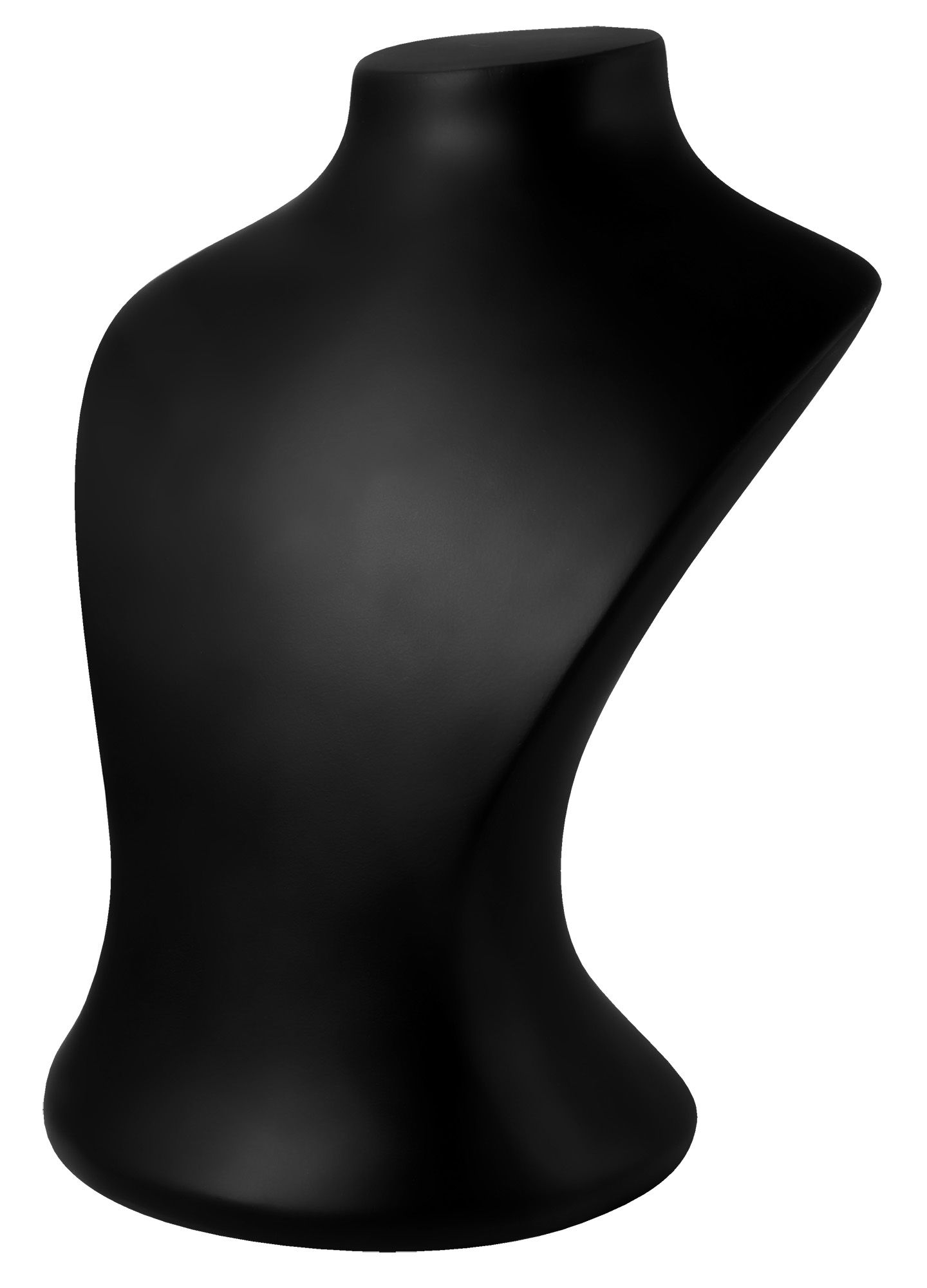 Büste, Kunststoff, schwarz, 25 cm x 20 cm x 14 cm