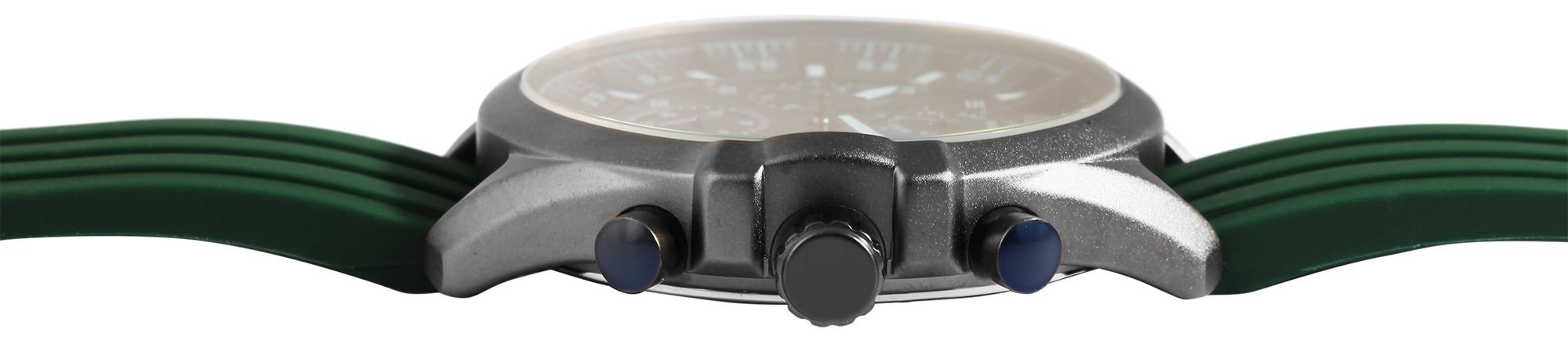 Raptor Limited Herrenuhr "Arman" mit Silikonarmband, grün