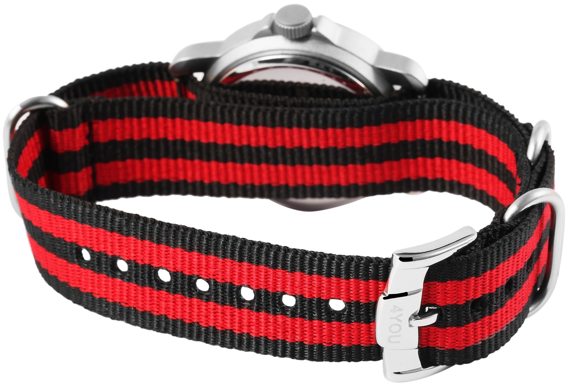 4You Unisexuhr mit Textilband