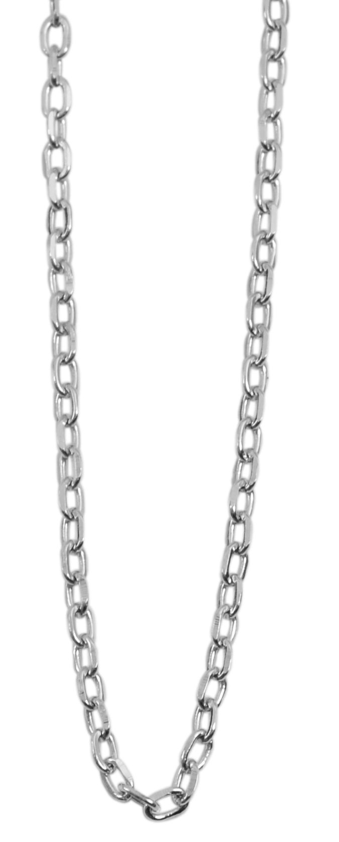 Echtsilber Ankerkette aus 925/- Sterling Silber, 60+3 cm