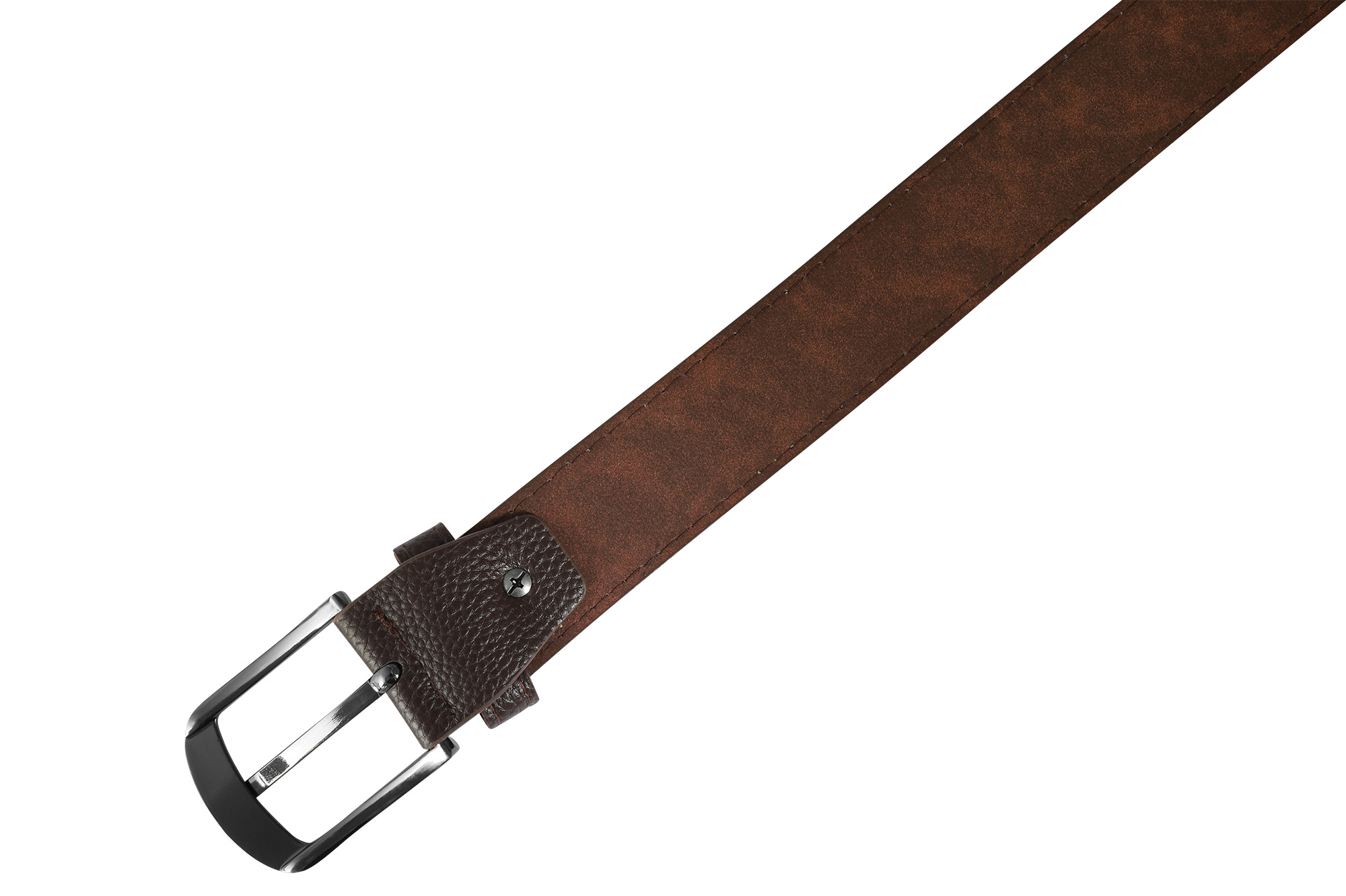 Gürtel aus Lederimitat, VE12, 1x Gr. 90 cm, 2x Gr. 100 cm, 3x 110 cm, 3x 120 cm, 3x 130 cm, braun