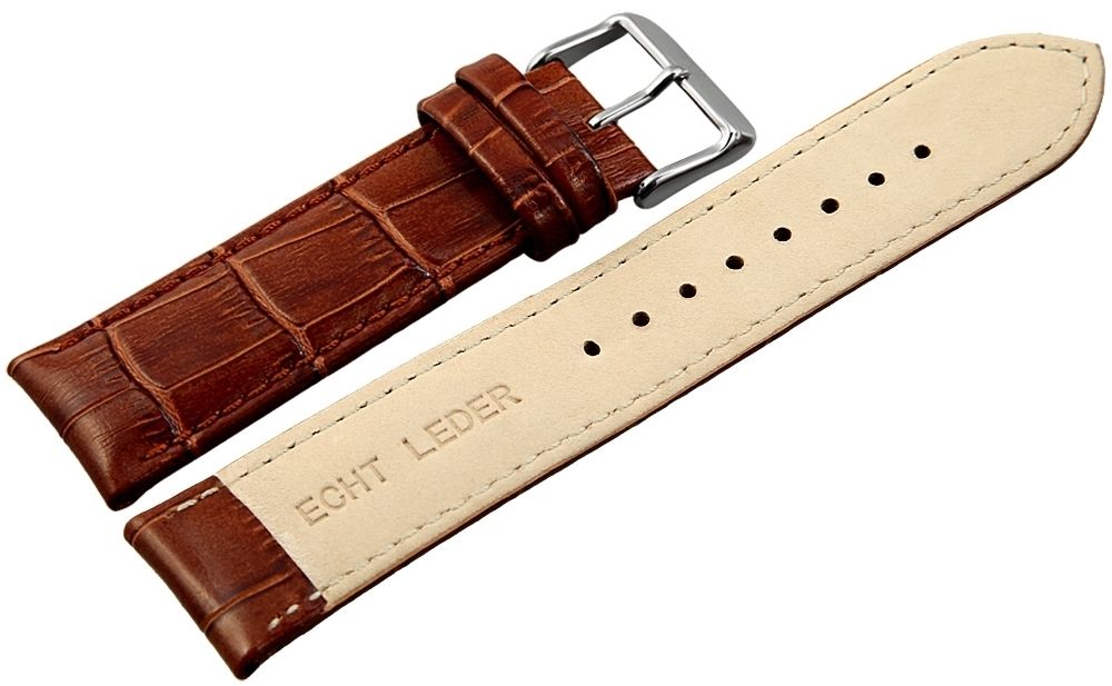 Hochwertiges AKZENT Lederband 22mm