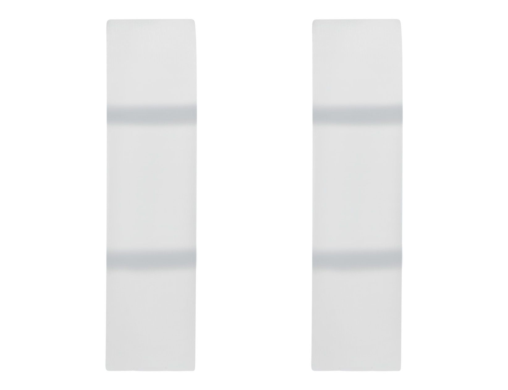 "Robyn" Akzent Edelstahl Klapp-Creolen,  Ø 12 mm/ 4 mm, silberfarben