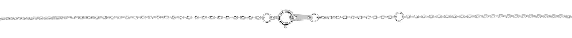 "Pennilyn" 925/- Echt Silber Kette, Süßwasserperle, silberfarben, rhodiniert