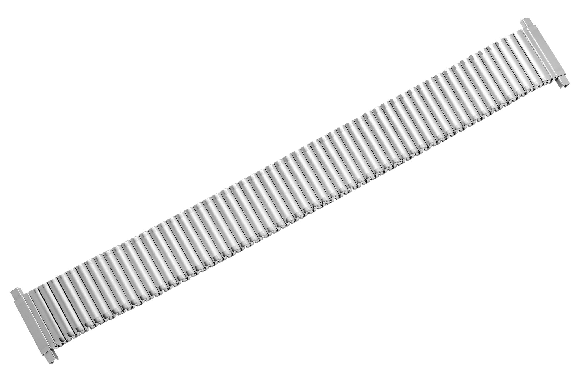 Edelstahl Zugarmband, silberfarben, 14 mm