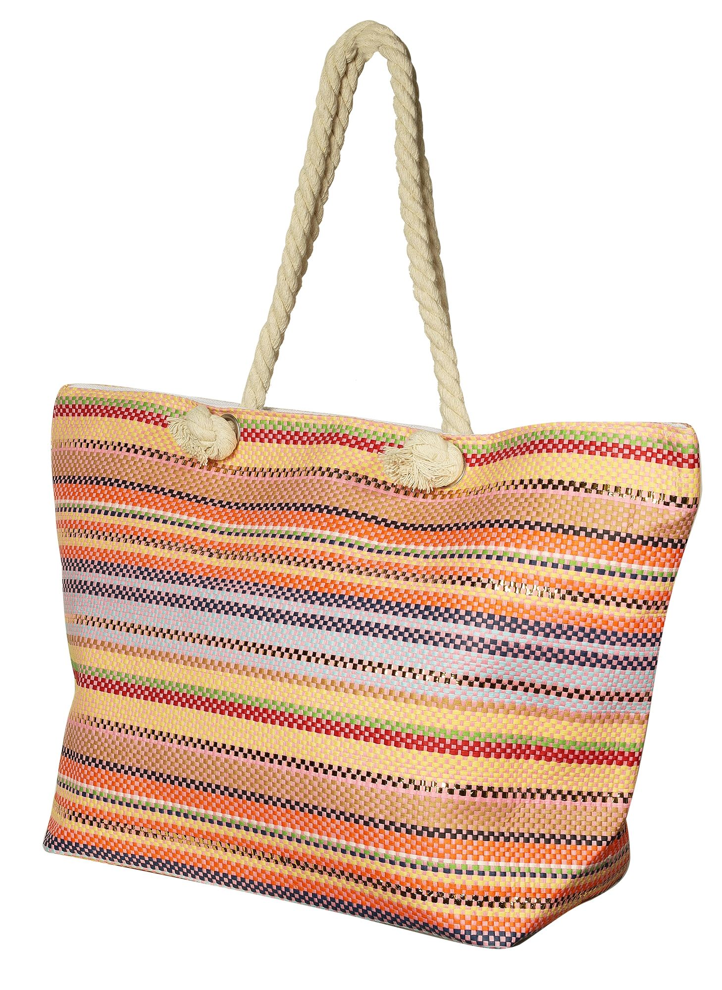 Damentasche/Strandtasche aus Stroh