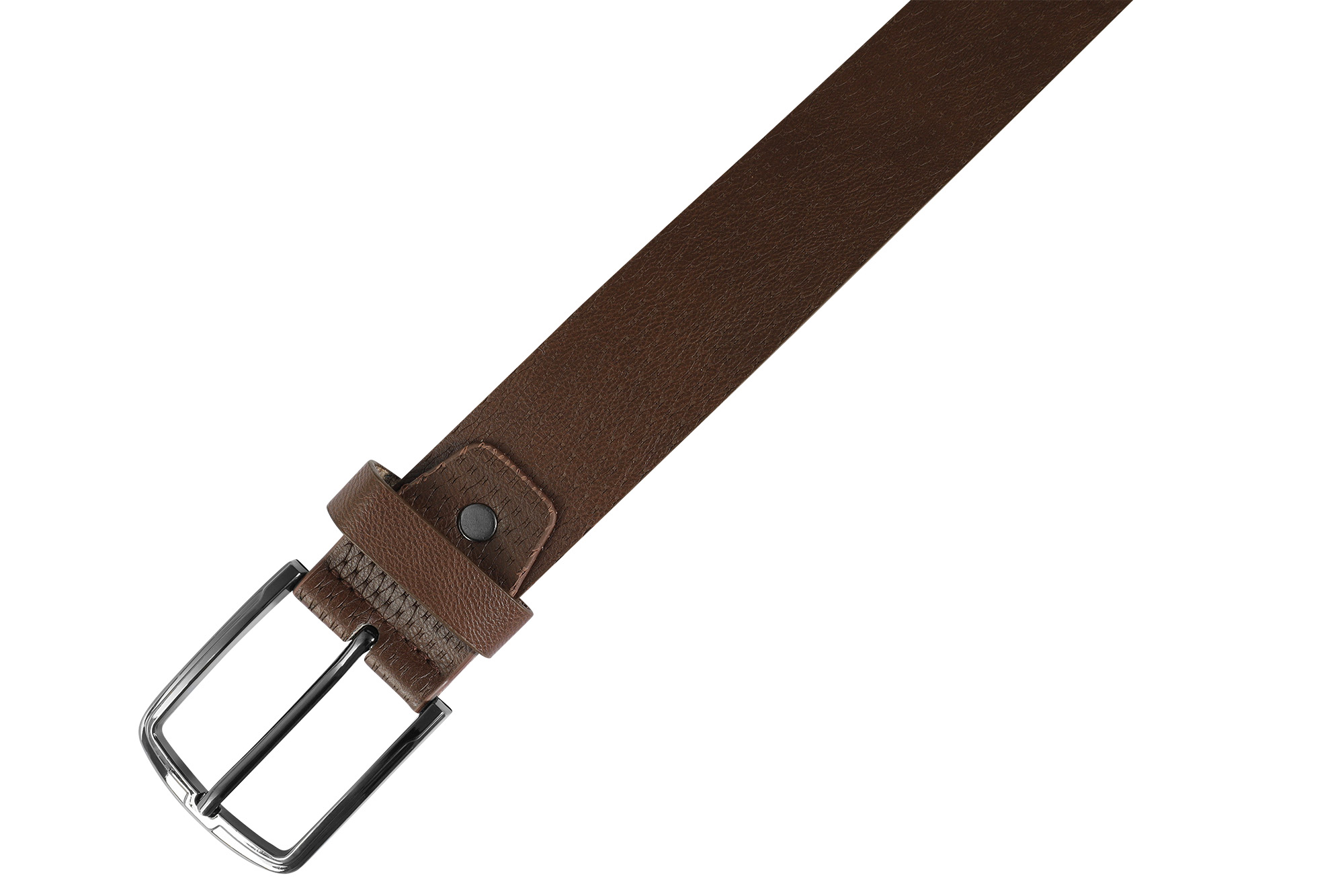Gürtel aus Lederimitat, VE12, 1x Gr. 90 cm, 2x 100 cm, 3x 110 cm, 3x 120 cm, 3x 130 cm, kürzbar, braun