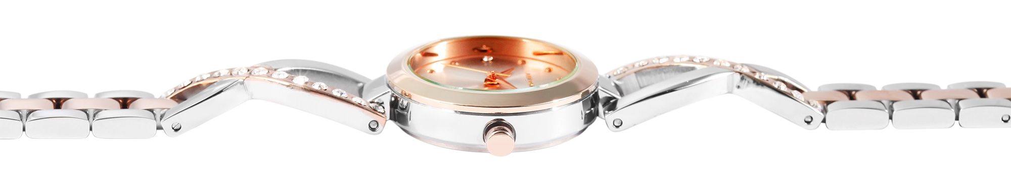 Just Watch Damenuhr "Relana" mit Edelstahlarmband, Ø 27 mm, bicolor (silber-/ roségoldfarben)