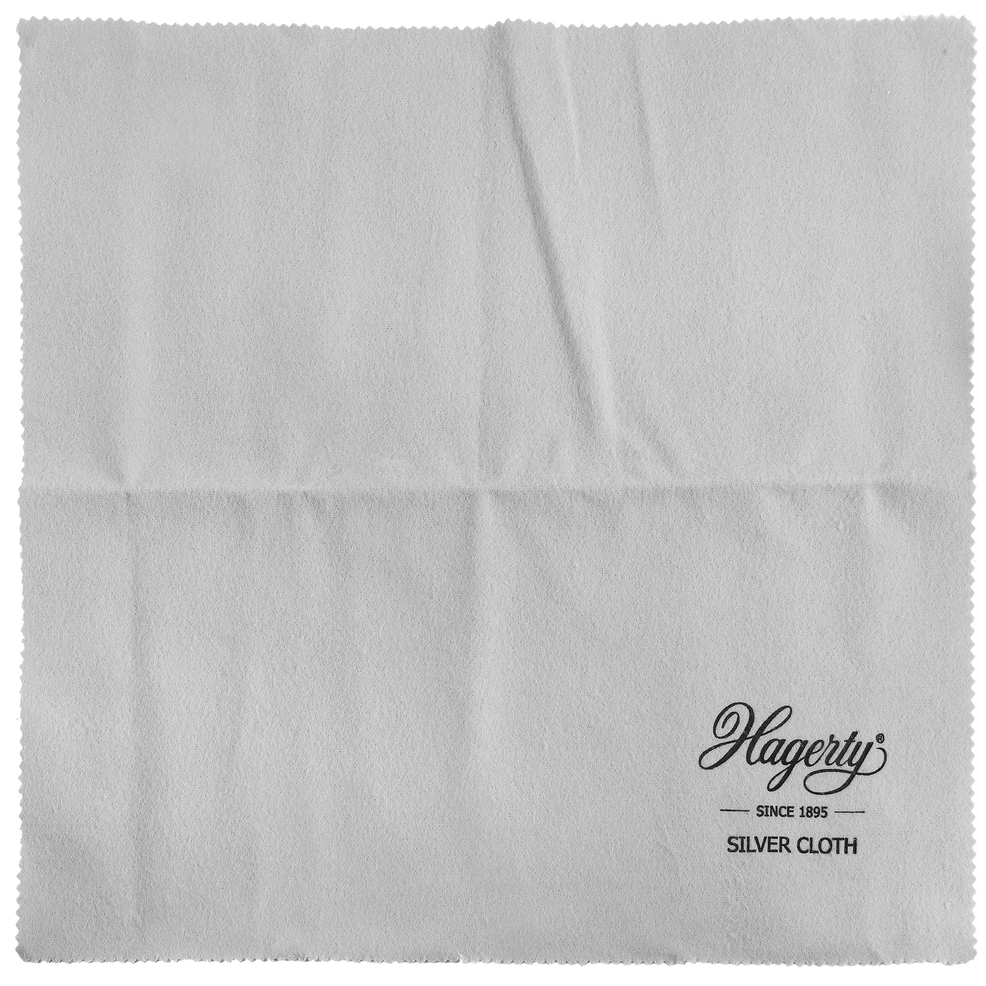 Hagerty Silver Cloth Schmuckpflegetuch für Silber- und versilberten Schmuck, 36 x 30 cm, 100 % Baumwolle