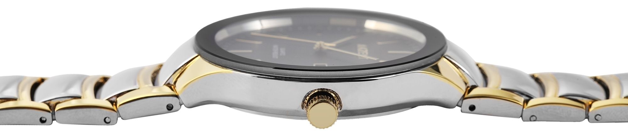 Akzent Exclusive Herrenarmbanduhr mit Metallband