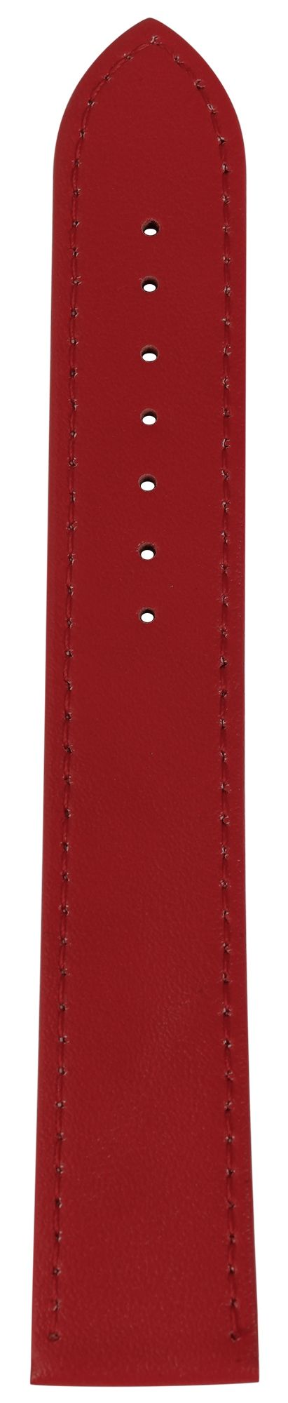 Echtleder-Uhrenarmbandset, XXL, VE 6, rot, 24 mm