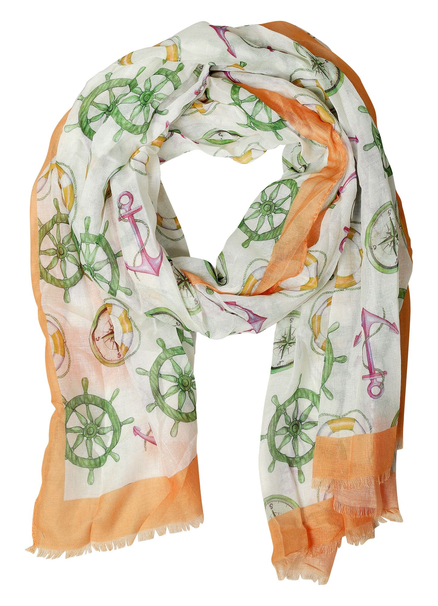 Schalpaket farblich sortiert, 170 x 70 cm, 30% Baumwolle, 70% Polyester, VE 12