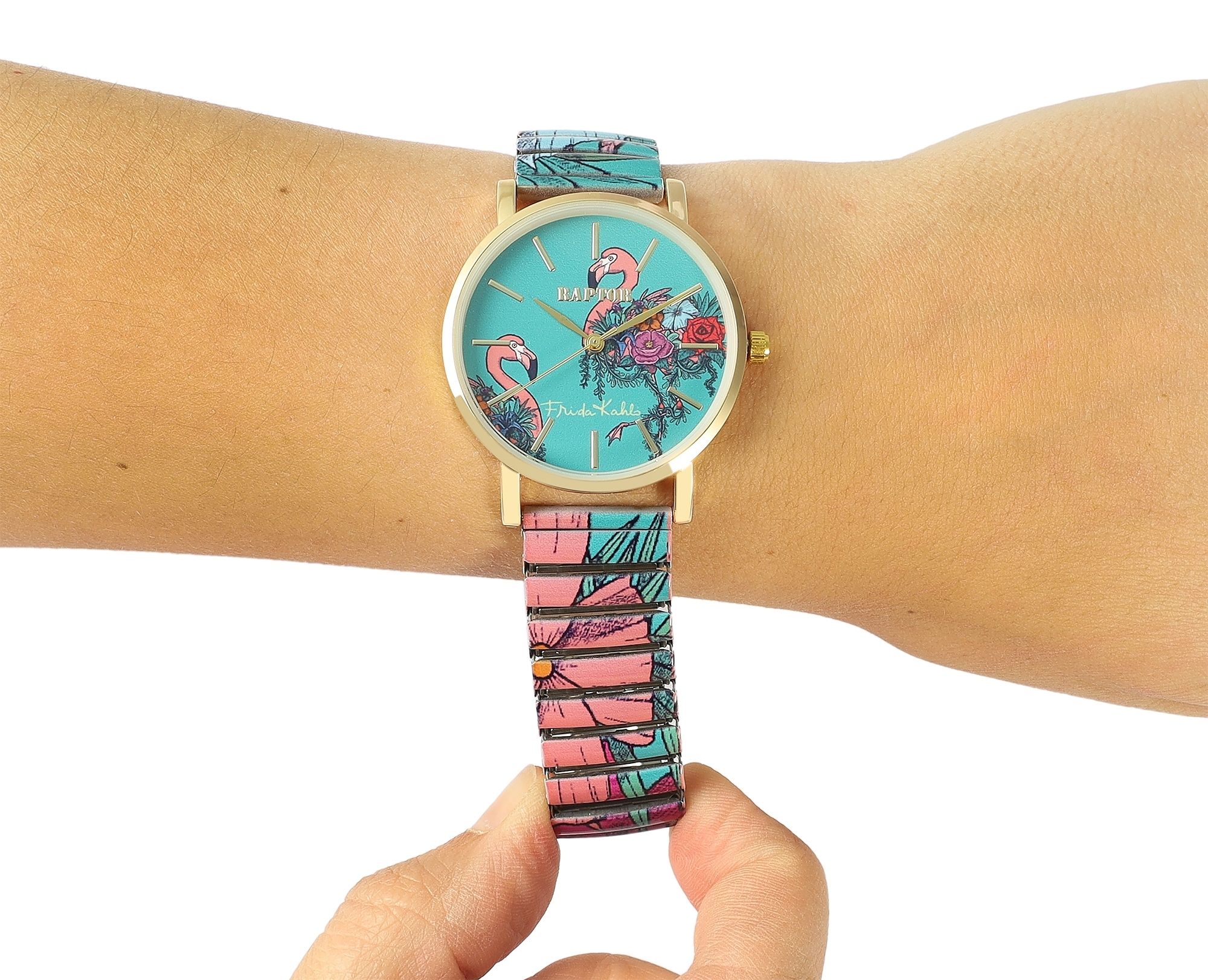 Raptor Damenarmbanduhr "Frida Kahlo Edition" mit Zugband