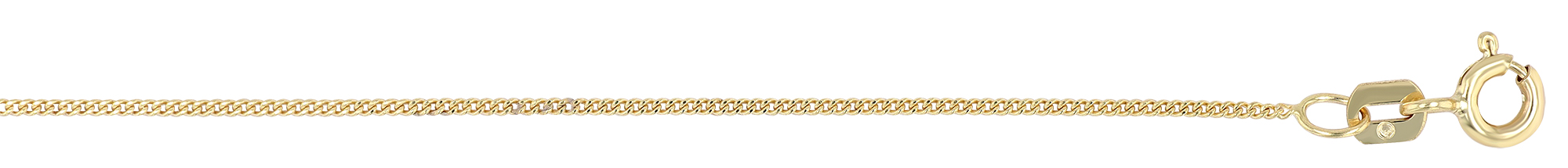 333/- Gold "Elian" Panzerkette, 50 cm/ 1,1 mm, 8 Karat, Gelbgold