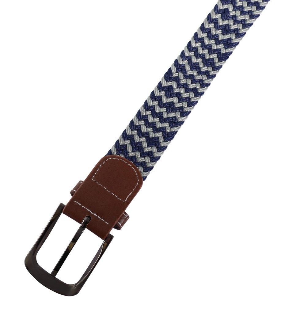 Flechtgürtel aus Textil mit Muster in Gr 110 cm (M)