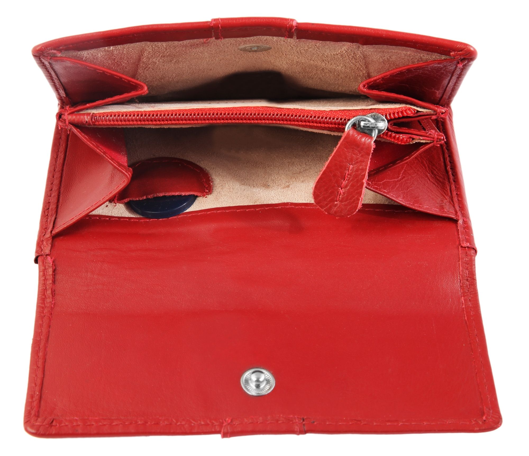 Leonardo Verrelli Geldbörse in rot, RFID