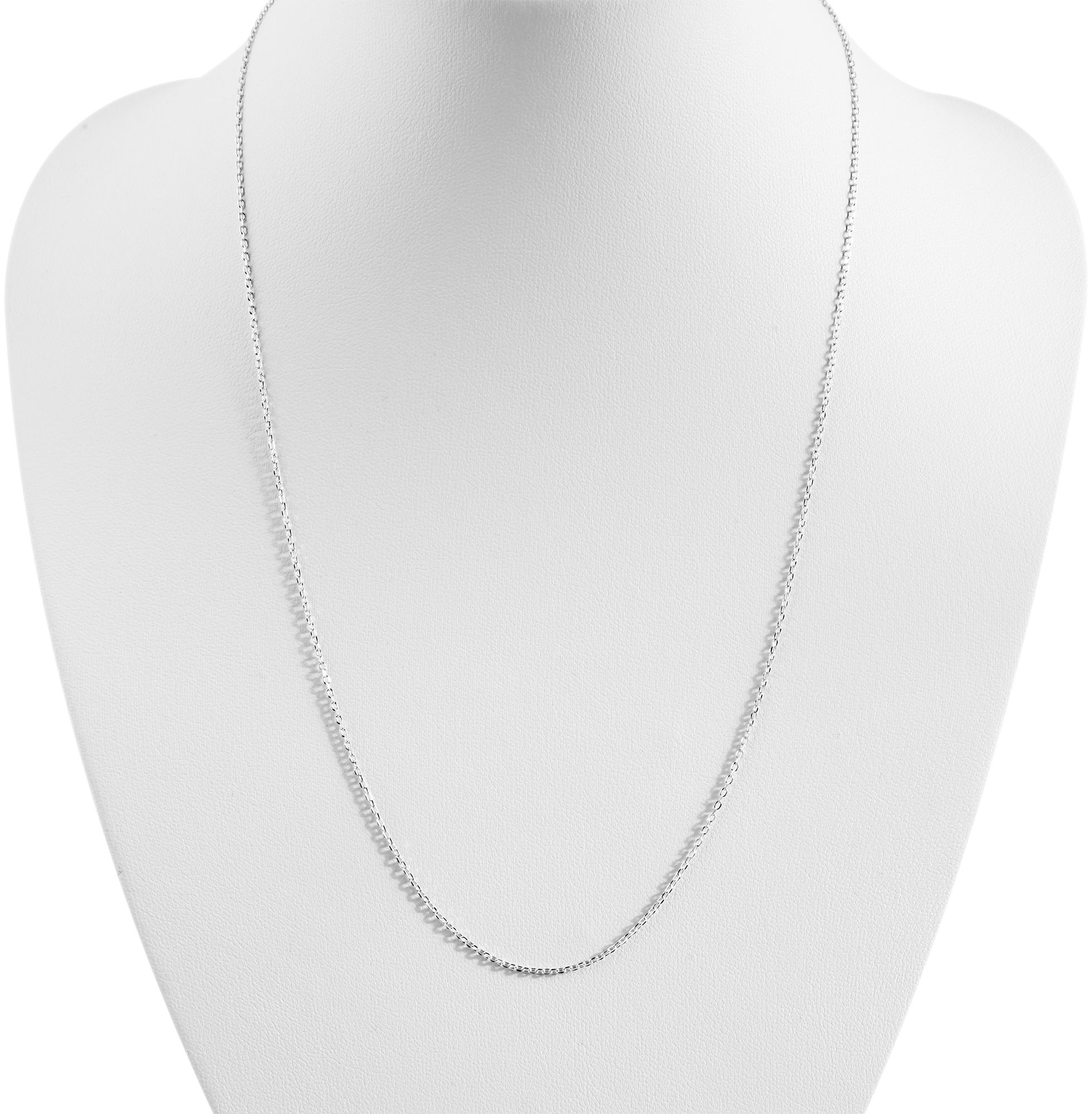 Echtsilber Ankerkette aus 925/- Sterling Silber, 42+3 cm