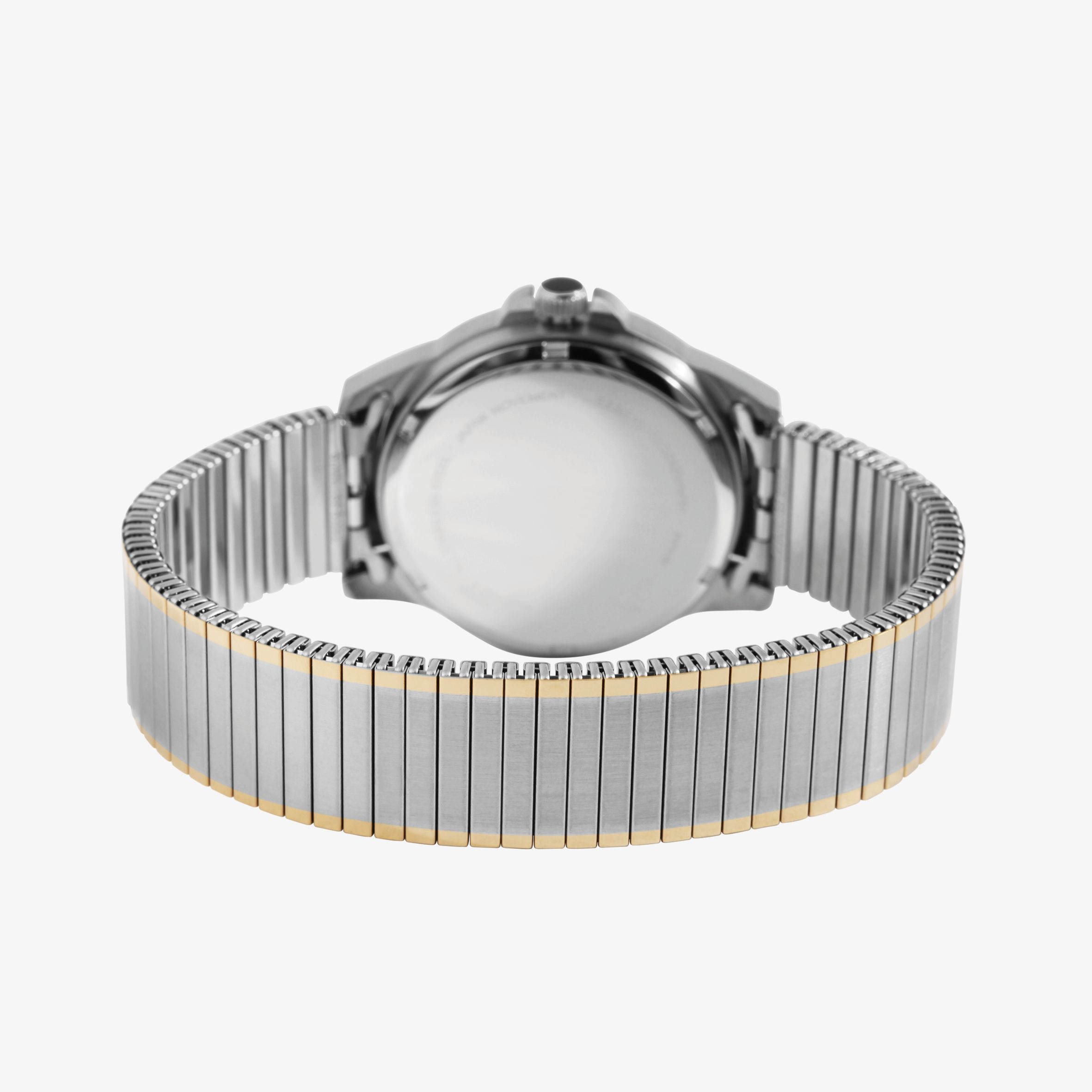 JUST Herrenuhr "Roswin"  Edelstahlzugband, Ø 38 mm, bicolor/ silberfarben
