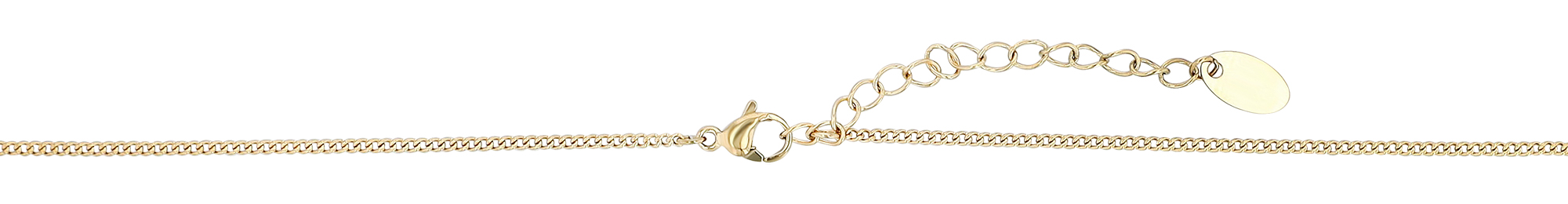 "Cinzia" 316L, Kette mit Anhänger 41 + 4,5 cm, Süsswasserperle, goldfarben