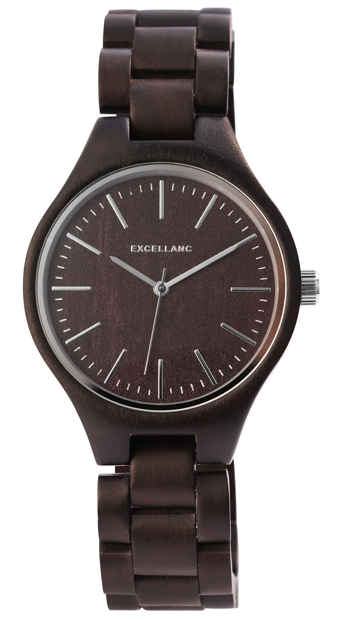 Excellanc Herrenarmbanduhr aus Holz