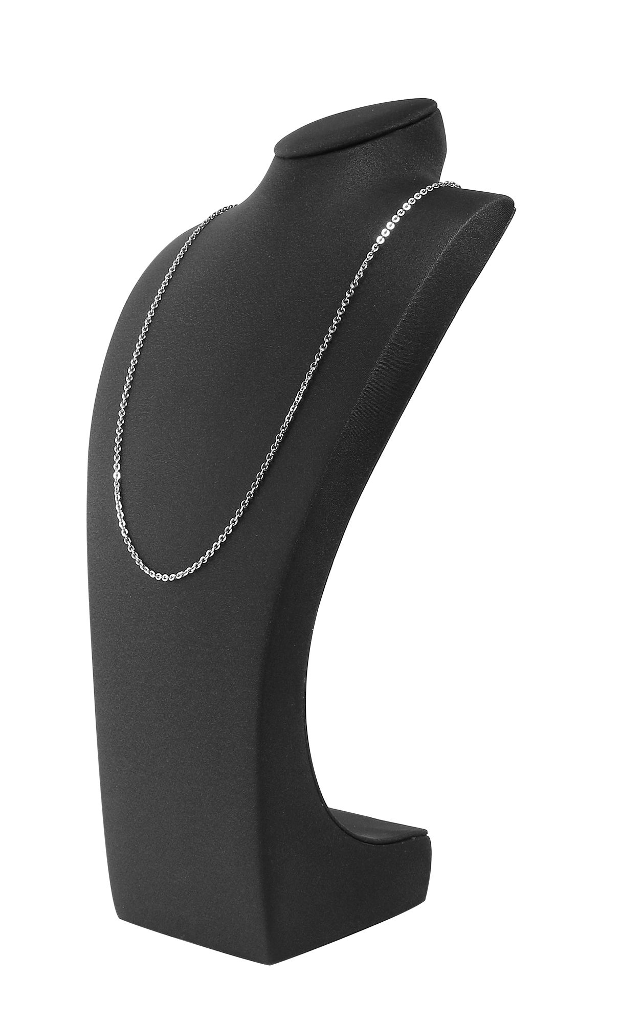 Büste (Dekoserie Soft), PU-bezogen, 29 cm, schwarz
