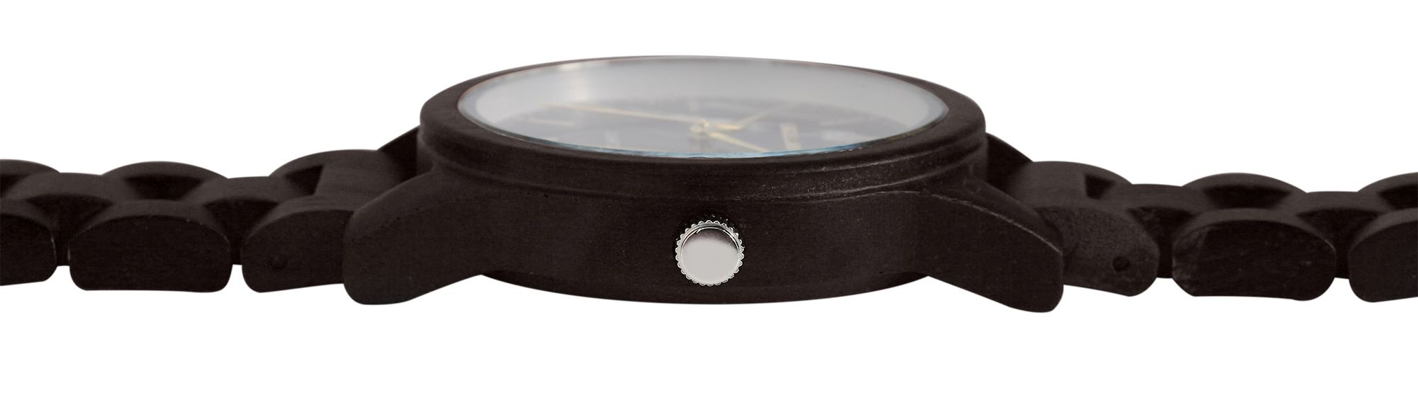 Excellanc Unisexarmbanduhr aus Schwarzholz