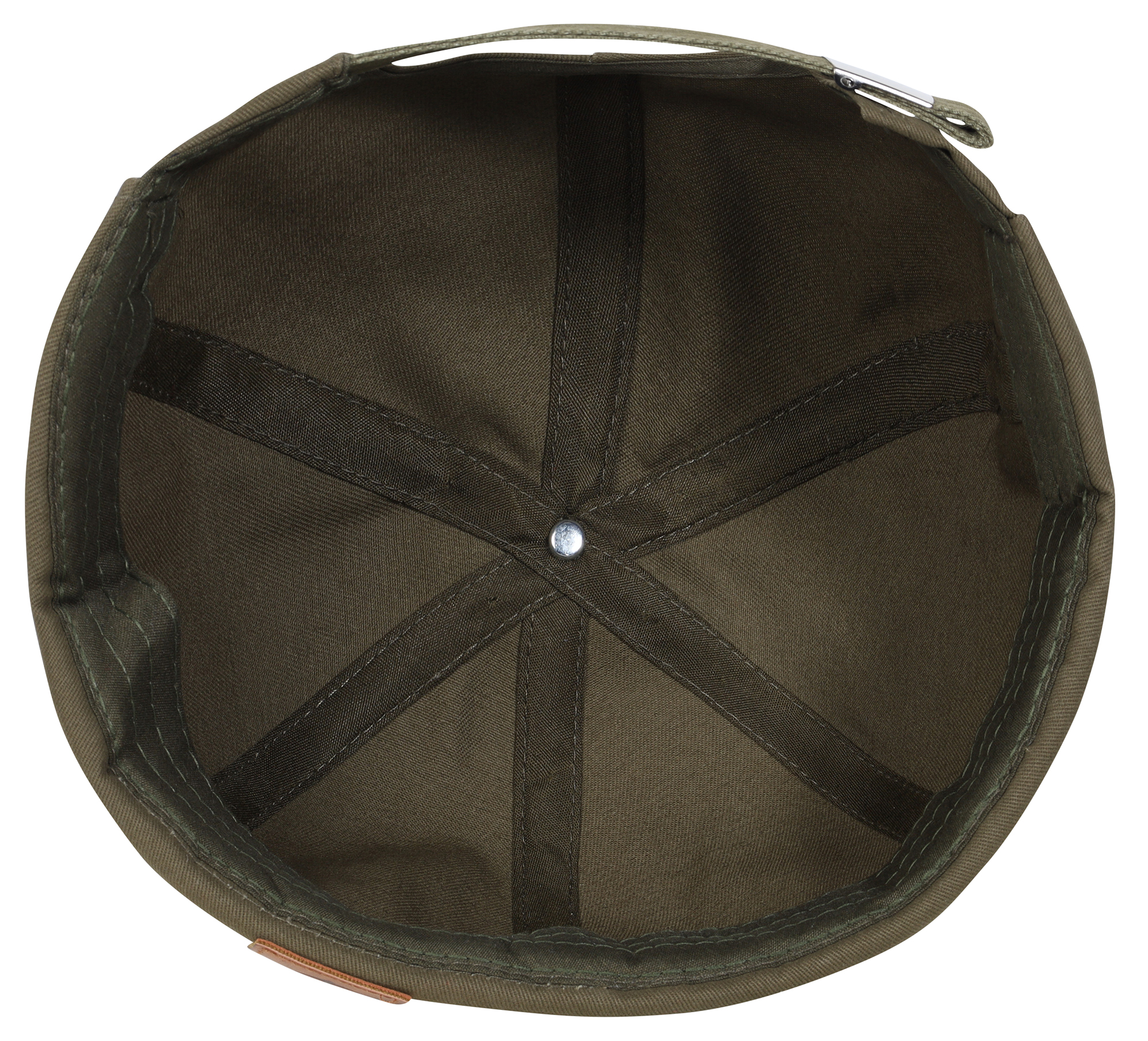 Docker Caps, VE-4, khaki mit Anker