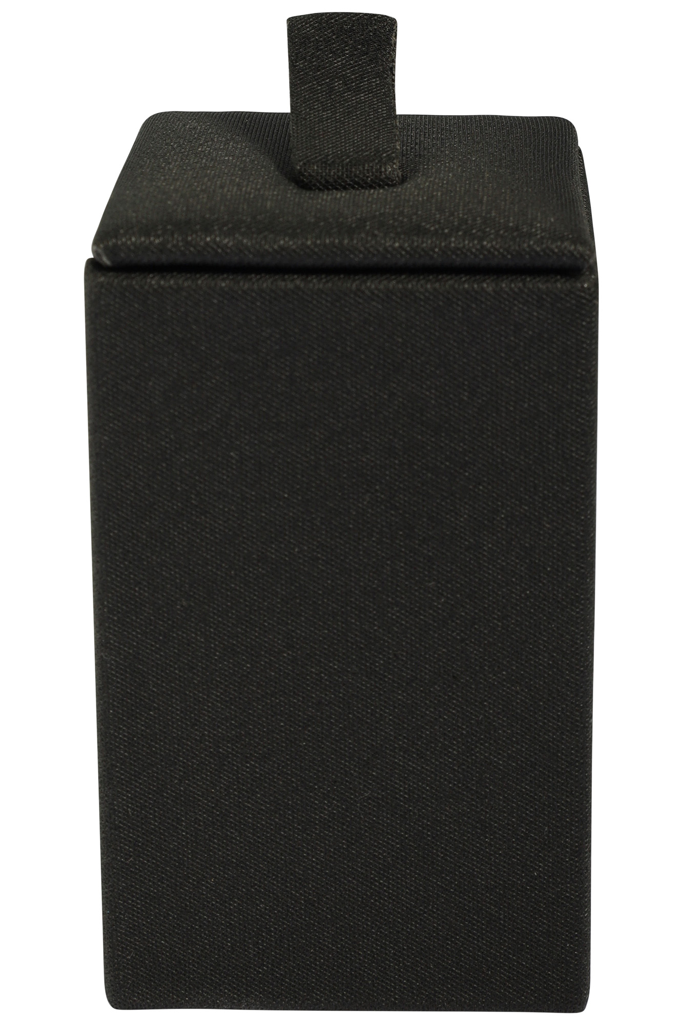 Ringaufsteller (Dekoserie Soft), PU-bezogen, Höhe 6 cm, schwarz