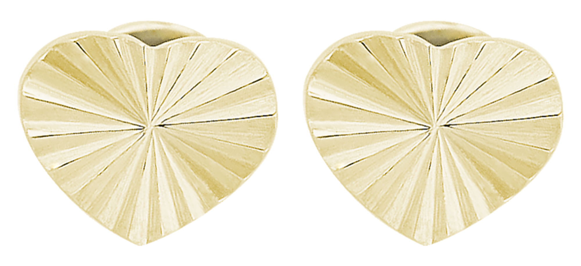 "Kosul", Edelstahl Ohrstecker/-piercing, Herz