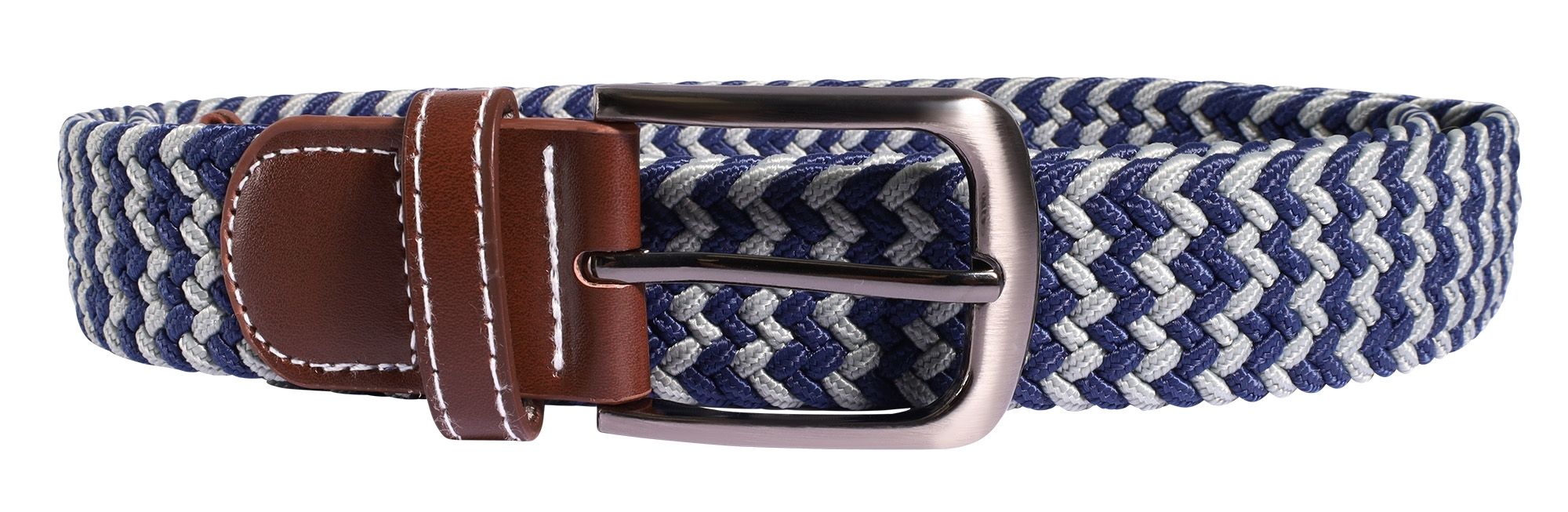 Flechtgürtel aus Textil mit Muster in Gr 110 cm (M)