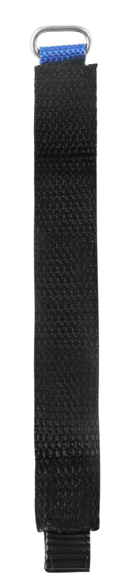 Klett-Uhrenarmband, schwarz/blau, 14 mm, 12er VE