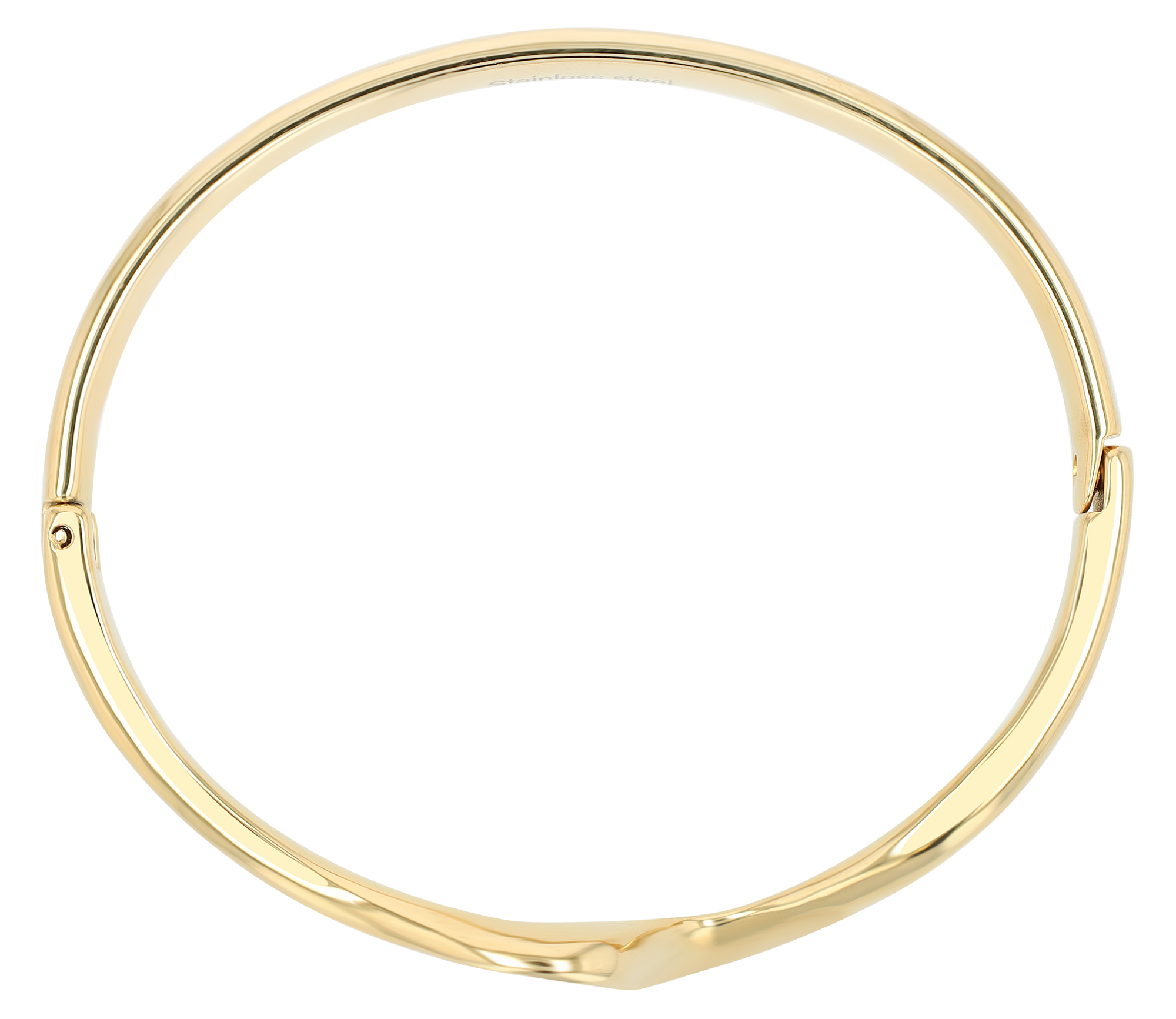 "Jenny" Edelstahl Armreif/ Spangenarmreif, goldfarben