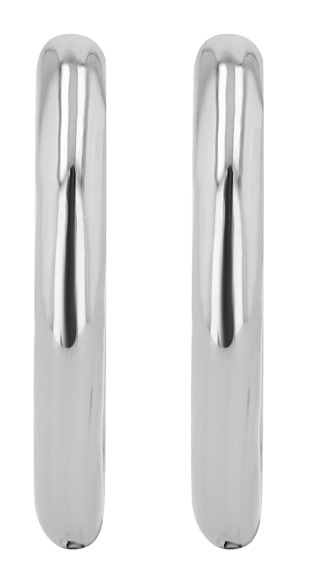 "Ashil", Titan Mini Creolen/ Huggie, Titan, Ø 12 mm/ 2 mm