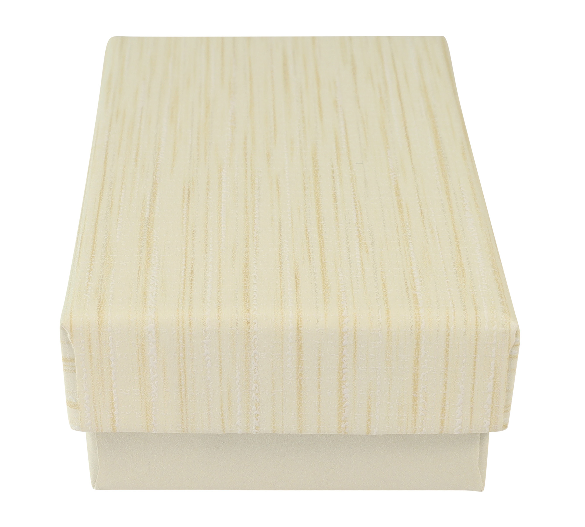 Papp Schmuckboxen, creme, VE24, 5 x 8 cm