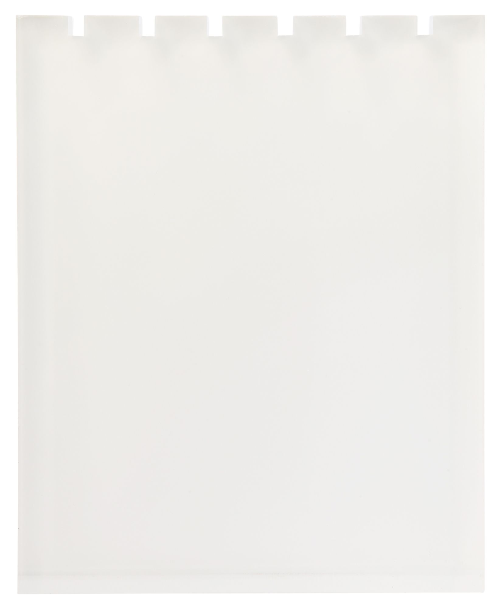 Schmuckdisplay für Ketten, weiß (ohne Deko), Maße: 15 x 12 x 1,4cm