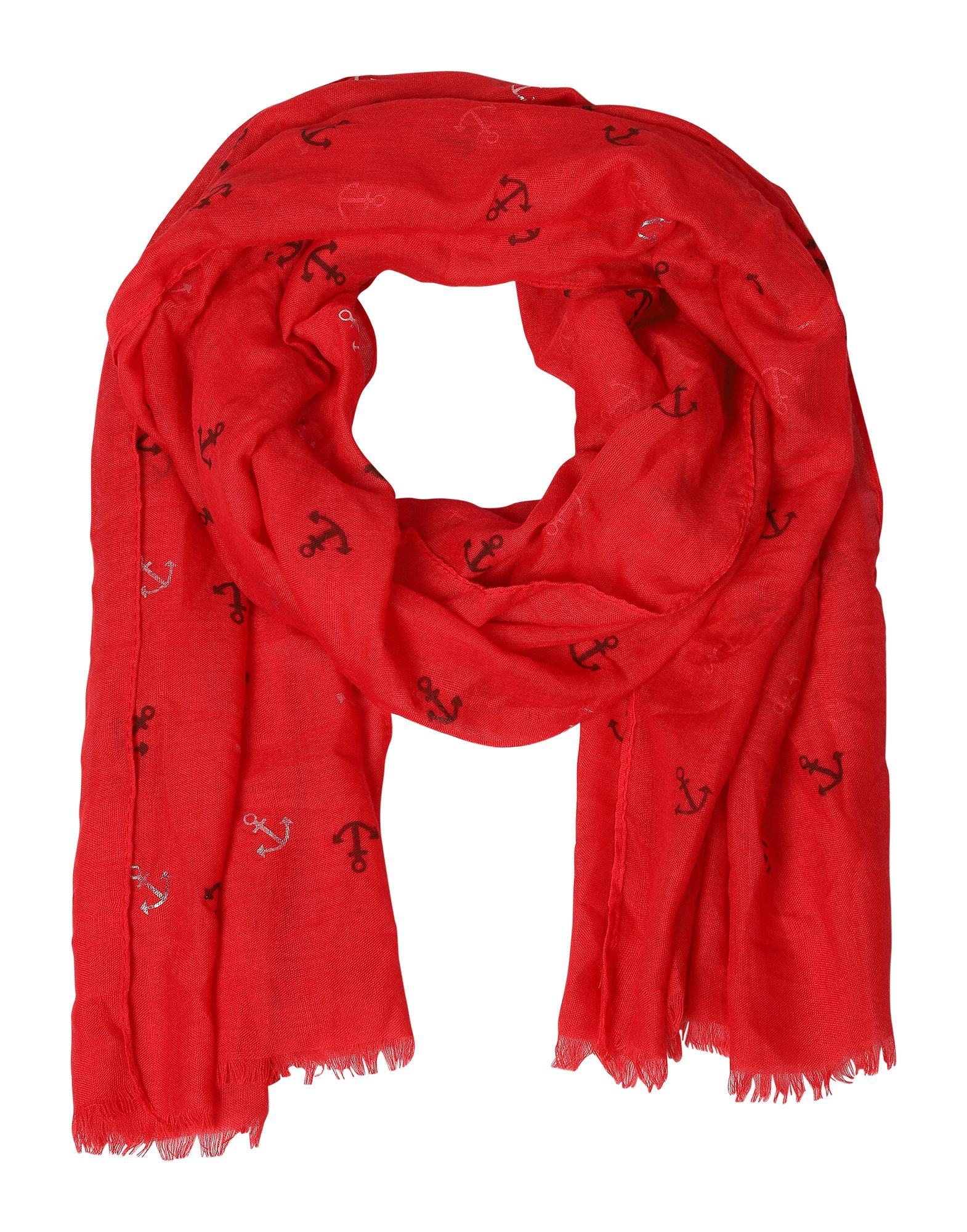 Schalpaket farblich sortiert, 100% Polyester, VE 12, 185 x 70 cm, maritim, Silberner Anker