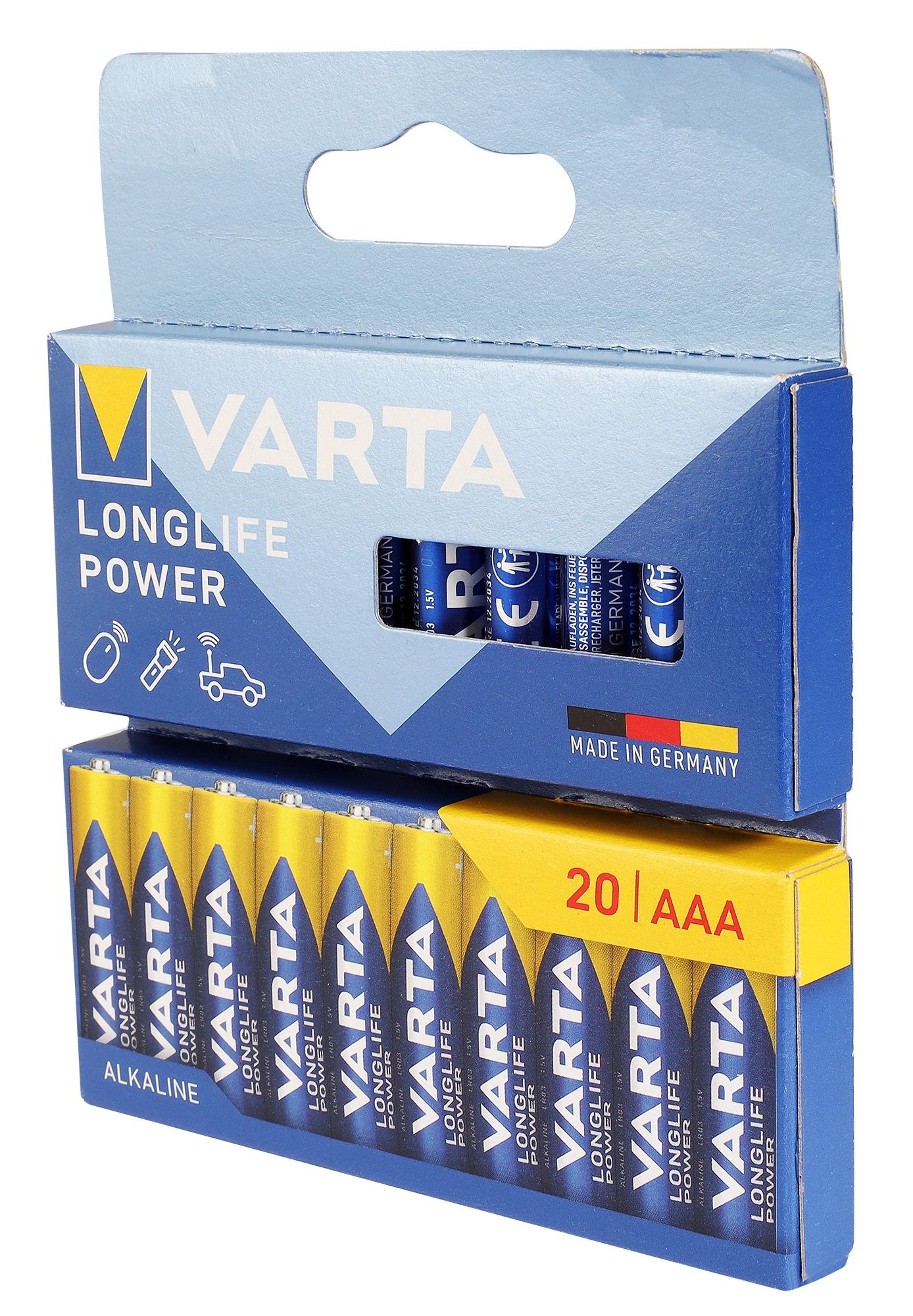 VARTA Longlife Power AAA, 20er Pack