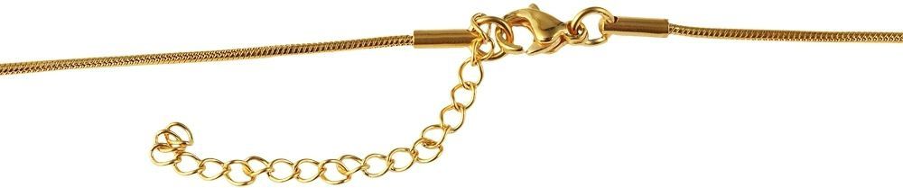 Just Halskette aus Edelstahl mit IP Gold-Beschichtung inkl. Anhänger l UVP 34,90 €